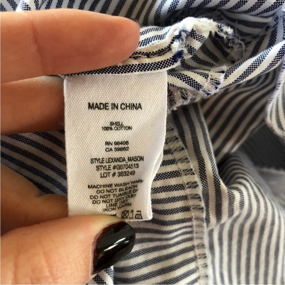 Theory Lexanda Mason Peplum Top - Picture 8 of 8